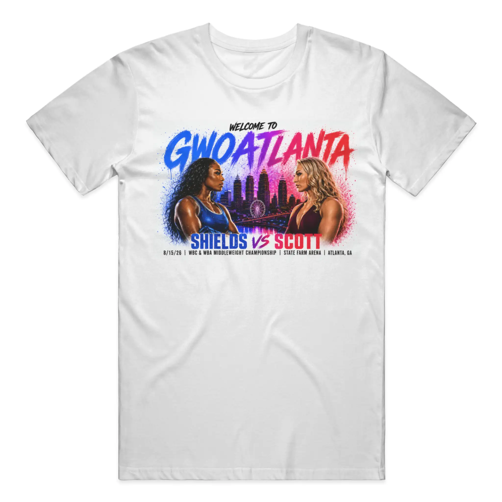 Welcome to GWOATLANTA Fight Night Tee