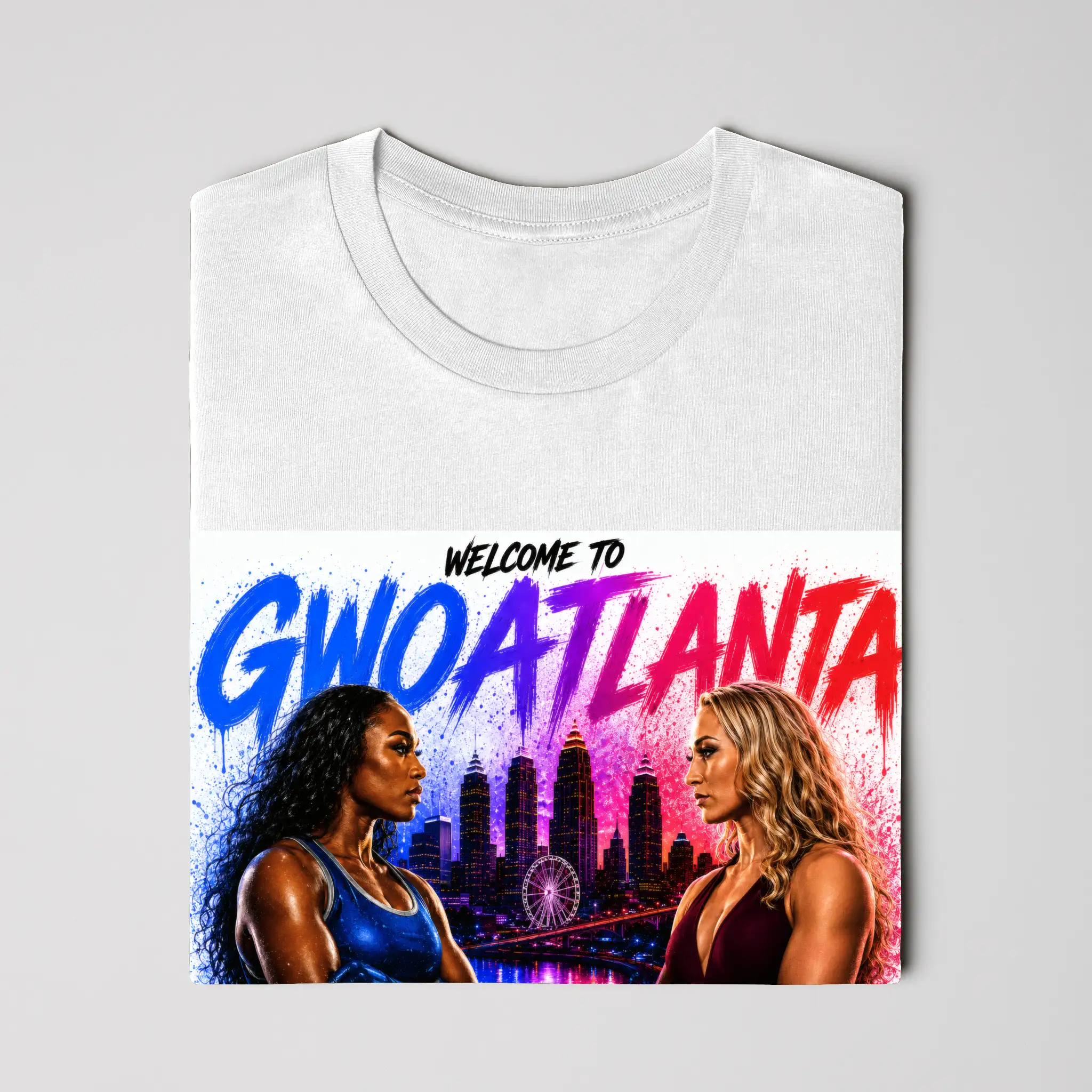 Welcome to GWOATLANTA Fight Night Tee
