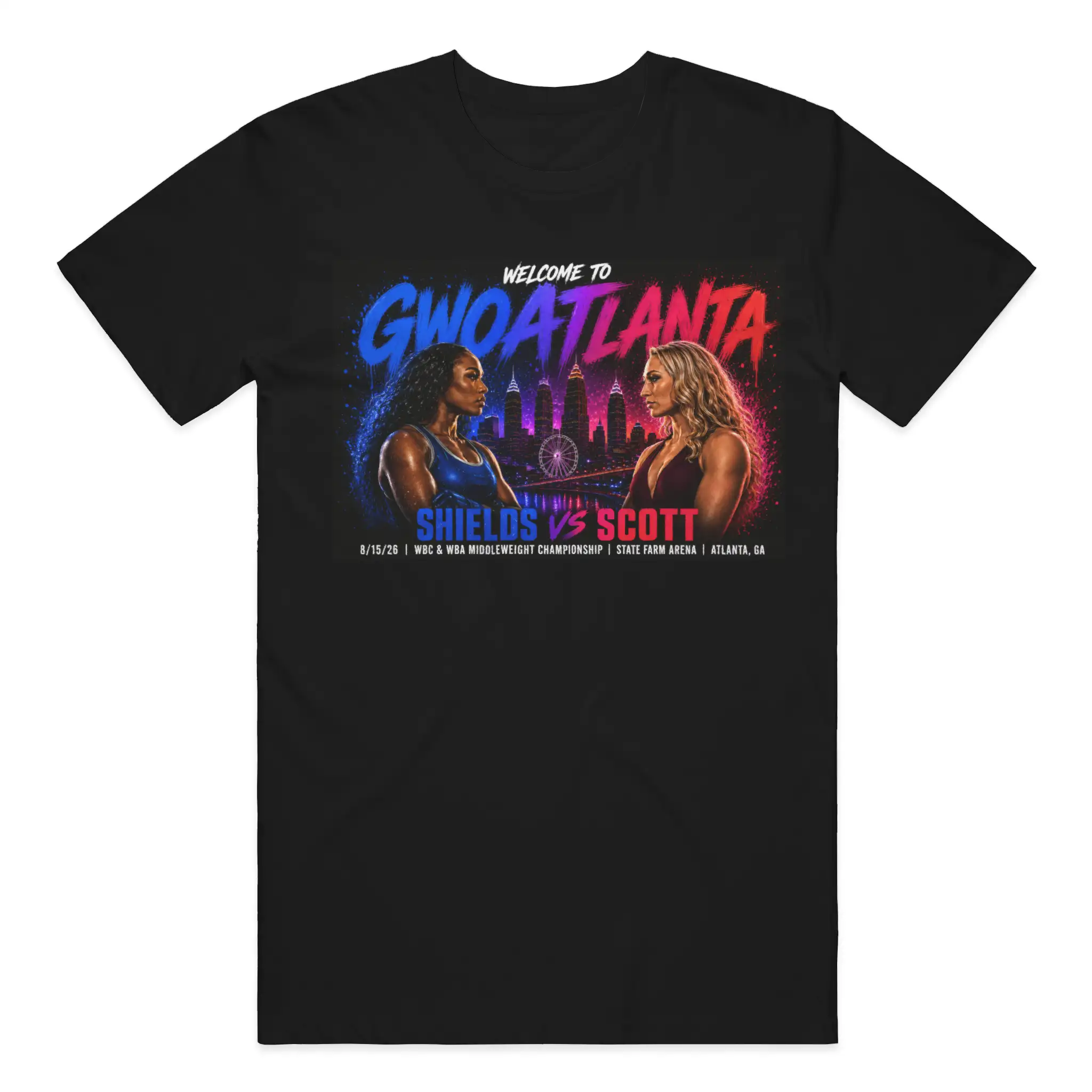 Welcome to GWOATLANTA Fight Night Tee